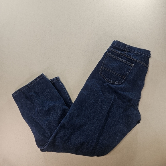 Dickies Double Knee Work Jeans 42x34 Blue - Picture 3 of 7